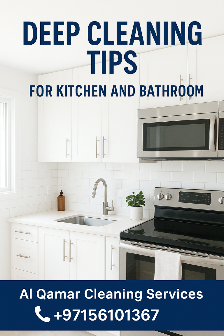Read more about the article Deep Cleaning Tips for Kitchen and Bathroom